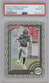 Ahmad "Sauce" Gardner from the 2022 Panini Classics set featuring a Stars parallel graded by PSA and given an overall grade of 10.