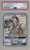 Drampa GX from the 2019 Pokemon S&M  set graded by PSA and given an overall grade of 9.