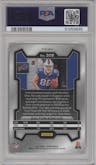 Dalton Kincaid from the 2023 Panini Prizm set featuring a Orange Ice parallel graded by PSA and given an overall grade of 10.