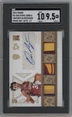 Ochai Agbaji from the 2022 Panini Triforce Blockchain set graded by SGC and given an overall grade of 9.5.