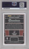 Shaedon Sharpe from the 2022-23 Panini One and One set graded by PSA and given an overall grade of 9.