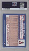 Shohei Ohtani from the 2019 Topps Update  set graded by PSA and given an overall grade of 9.