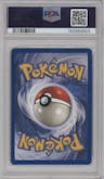 Mewtwo from the 1999 Pokemon set graded by PSA and given an overall grade of 7.