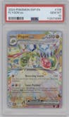 Flygon ex from the 2024 Pokemon SV set graded by PSA and given an overall grade of 10.
