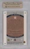 Joe Morgan from the 2005 Upper Deck Sweet Spot Classic set graded by Beckett and given an overall grade of 9.5.