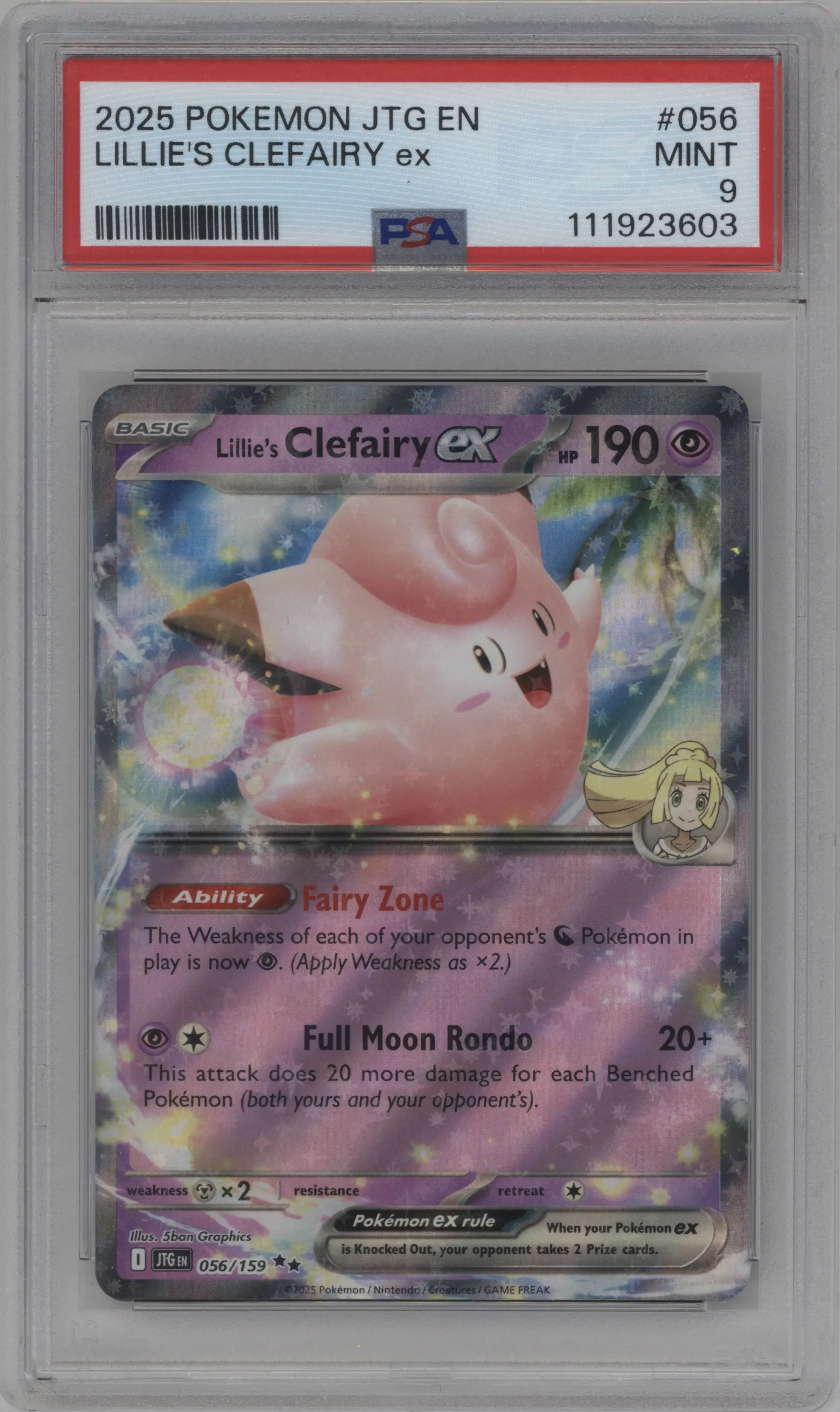 Lillie's Clefairy ex