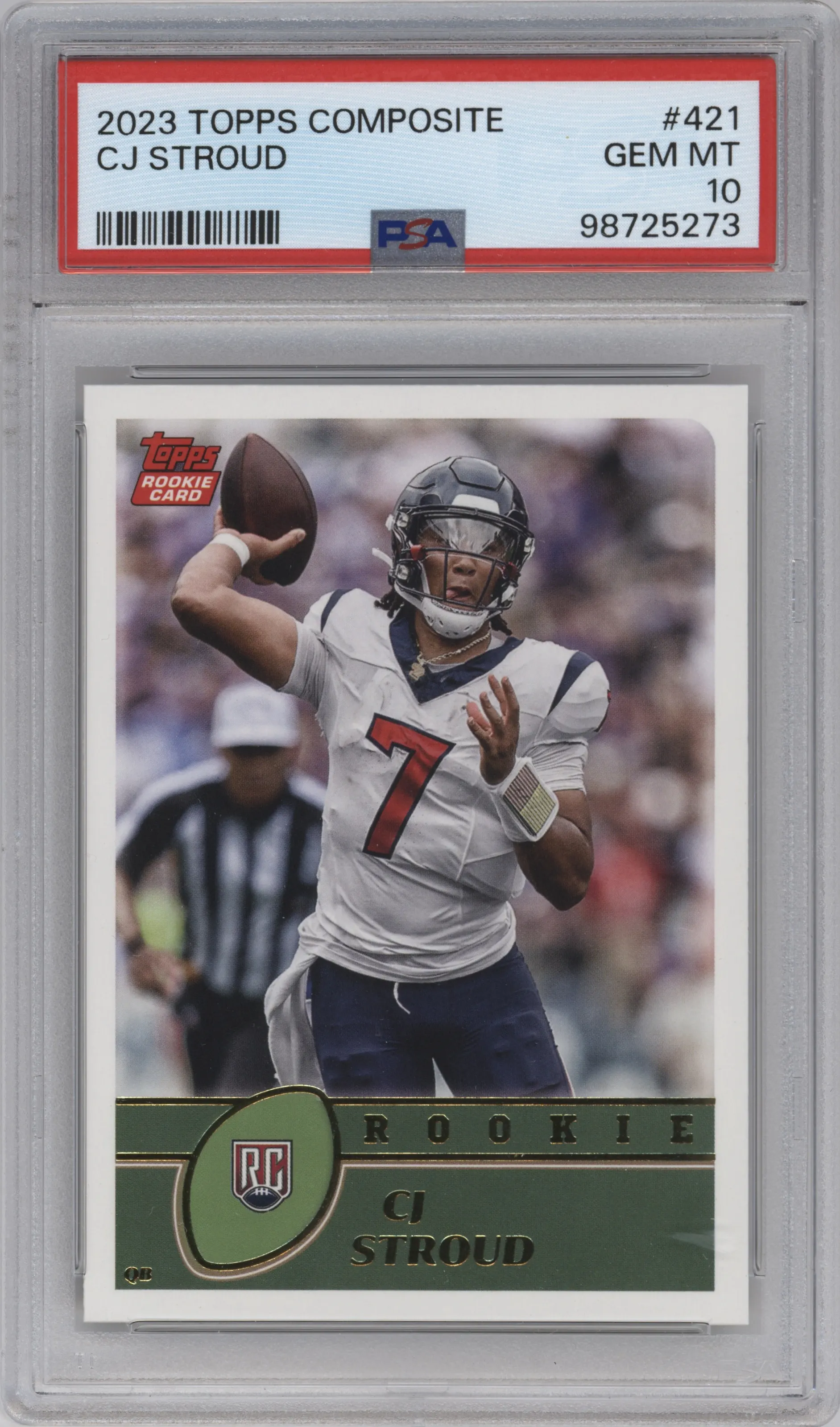 2023 Topps Composite CJ Stroud PSA 10