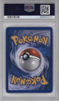 Charizard G LV. X from the 2009 Pokemon Platinum set graded by PSA and given an overall grade of 10.