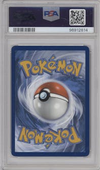 Pikachu from the 2024 Pokemon SV set featuring a 2024 World Championship parallel graded by PSA and given an overall grade of 10.