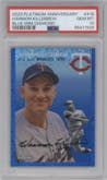 Harmon Killebrew from the 2023 Topps Chrome Platinum Anniversary set featuring a Blue Mini-Diamond Refractor parallel graded by PSA and given an overall grade of 10.