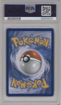 Charizard GX from the 2017 Pokemon S&M set graded by PSA and given an overall grade of 9.
