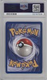 Moltres from the 1999 Pokemon set graded by PSA and given an overall grade of 8.