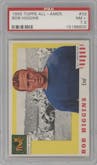 Bob Higgins from the 1955 Topps All-American set graded by PSA and given an overall grade of 7.5.