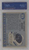 Bob Higgins from the 1955 Topps All-American set graded by PSA and given an overall grade of 7.5.