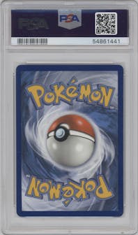 Lapras VMAX from the 2020 Pokemon SWSH set graded by PSA and given an overall grade of 10.