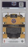 Cameron Brink from the 2024 Panini Select WNBA set featuring a Bronze Checker parallel graded by PSA and given an overall grade of 9.