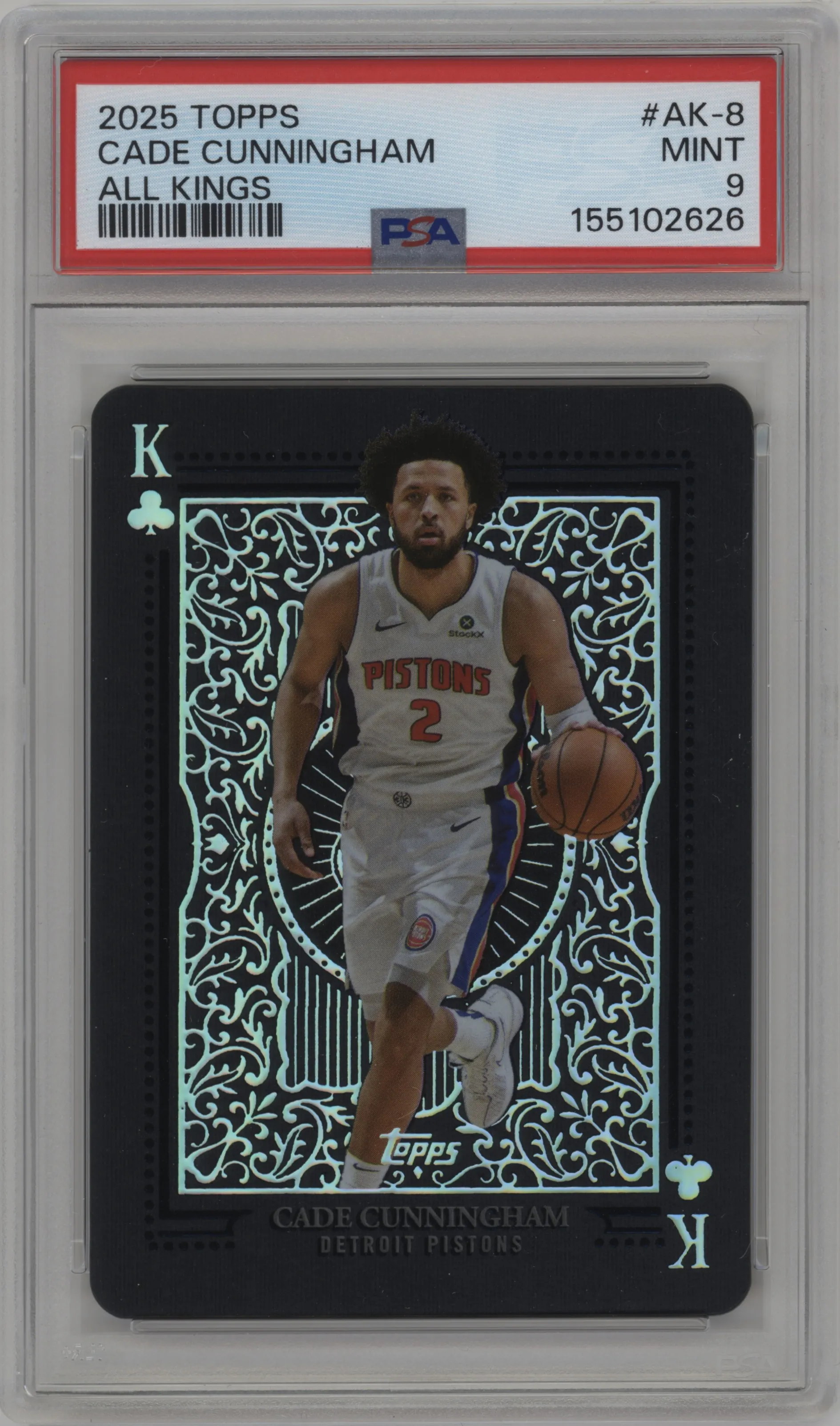 2025 Topps All Kings Cade Cunningham #AK-8 PSA 9