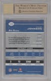 Calvin Johnson from the 2007 Playoff Contenders set graded by Beckett and given an overall grade of 9.5.