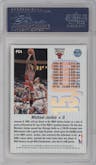 Michael Jordan from the 1992-93 Upper Deck  set graded by PSA and given an overall grade of 10.