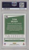Tom Brady from the 2020 Panini Donruss Optic set graded by PSA and given an overall grade of 10.