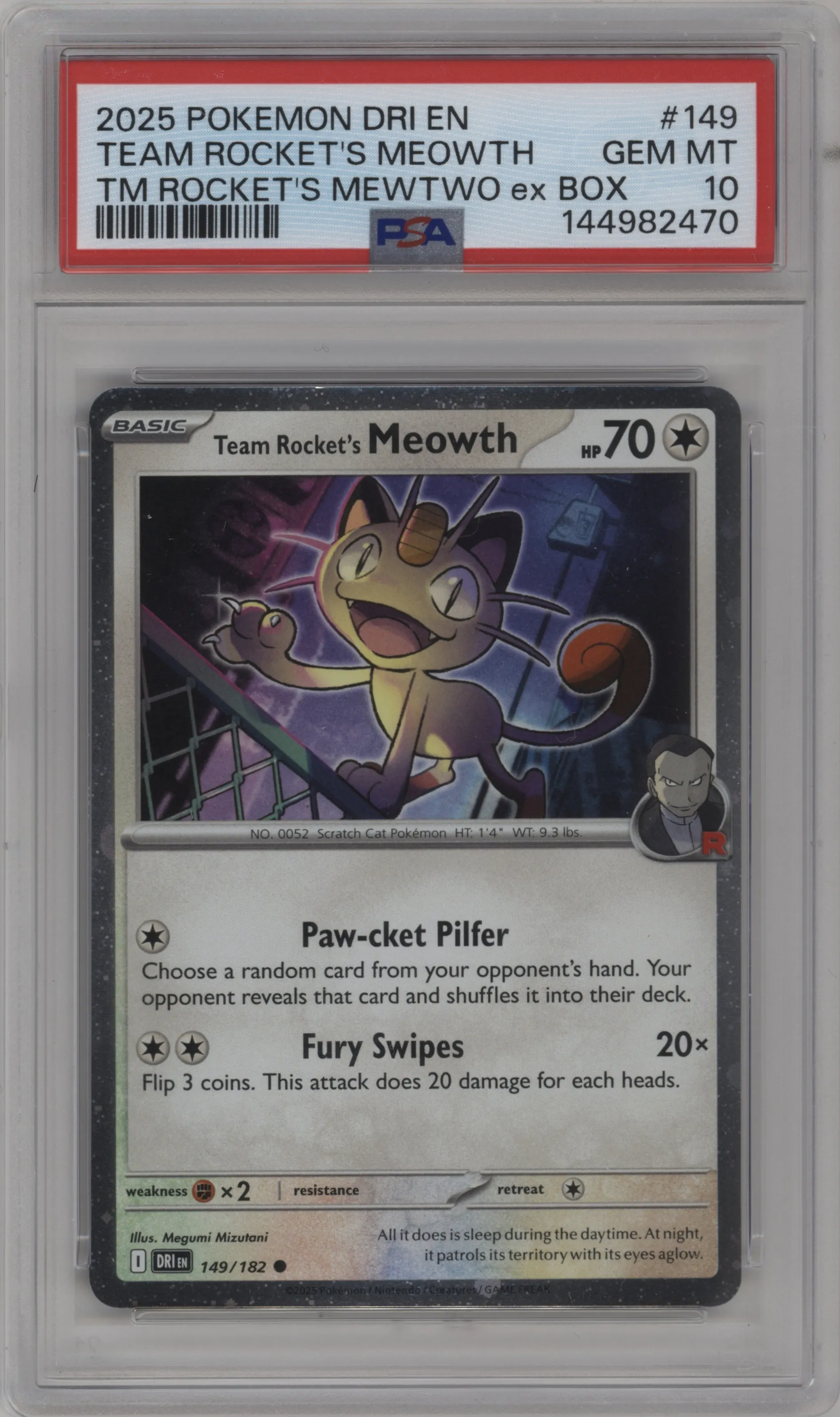 Team Rocket's Meowth