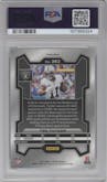 Tre Tucker from the 2023 Panini Prizm set featuring a White Sparkle parallel graded by PSA and given an overall grade of 10.