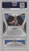 RJ Barrett from the 2019-20 Panini Prizm set featuring a Blue Shimmer parallel graded by PSA and given an overall grade of 10.