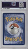 Eevee from the 2025 Pokemon SV set featuring a Pokemon Day 2025 parallel graded by PSA and given an overall grade of 9.