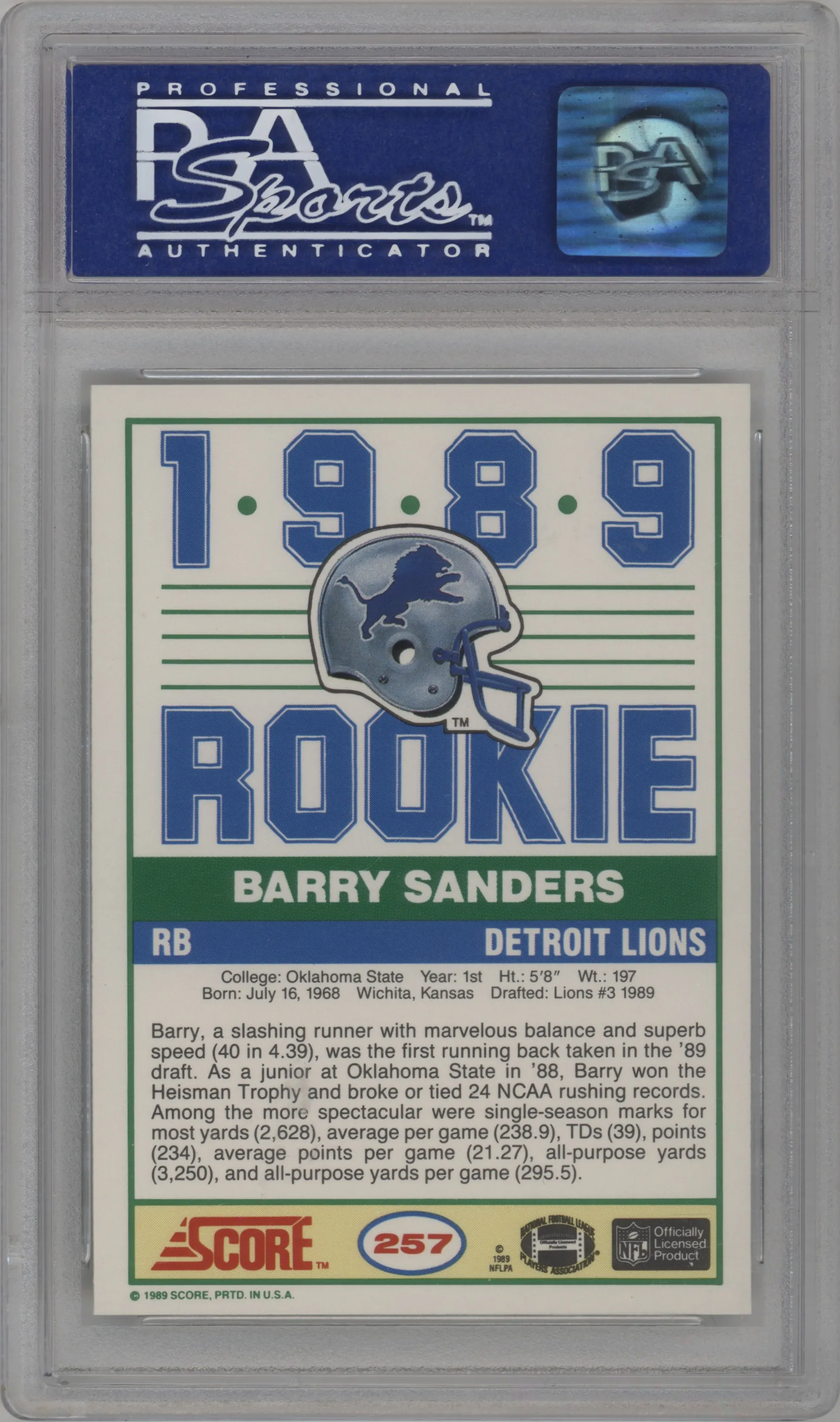 Barry Sanders