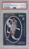 Victor Wembanyama from the 2023-24 Panini Select  set graded by PSA and given an overall grade of 10.