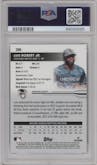  Luis Robert Jr. from the 2024 Topps Pristine set featuring a Gold Refractor parallel graded by PSA and given an overall grade of 10.
