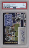 Tim Tebow from the 2024 Panini Mosaic set graded by PSA and given an overall grade of 9.