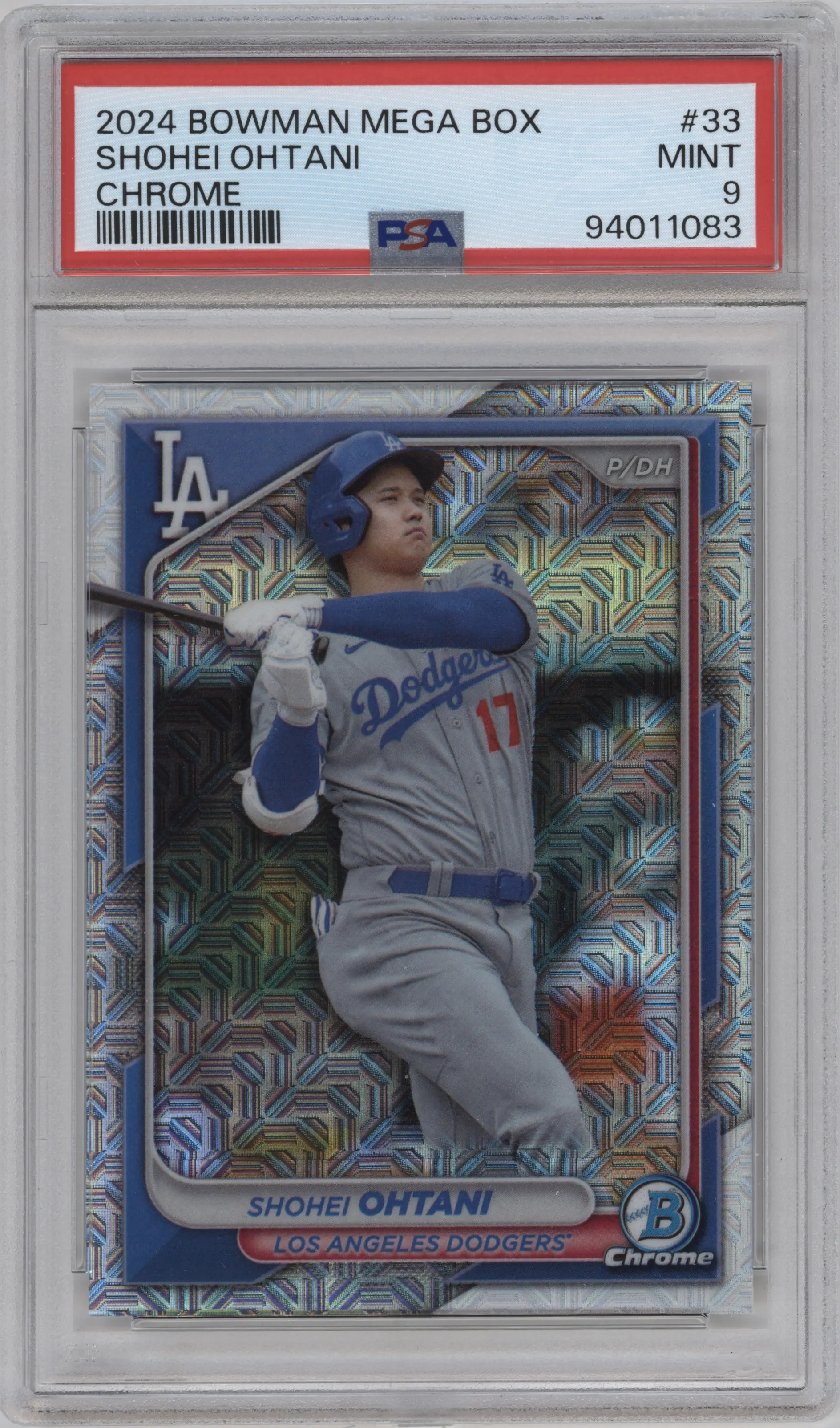 2024 Bowman Mega Box Shohei Ohtani PSA 9