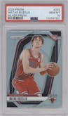 Matas Buzelis from the 2024-25 Panini Prizm set featuring a Silver Prizm parallel graded by PSA and given an overall grade of 10.