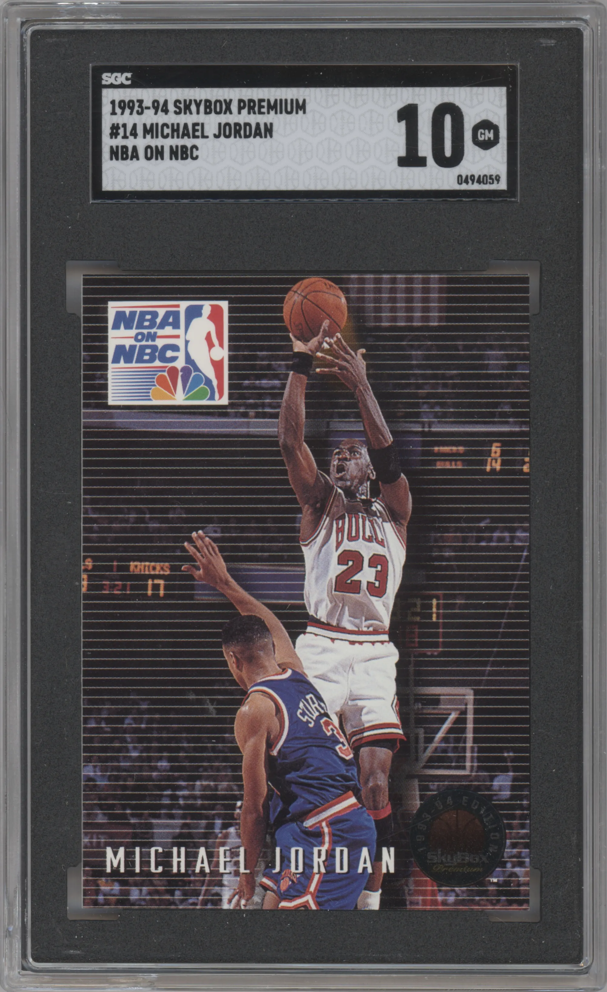 1993 SkyBox Premium Michael Jordan #14 SGC 10