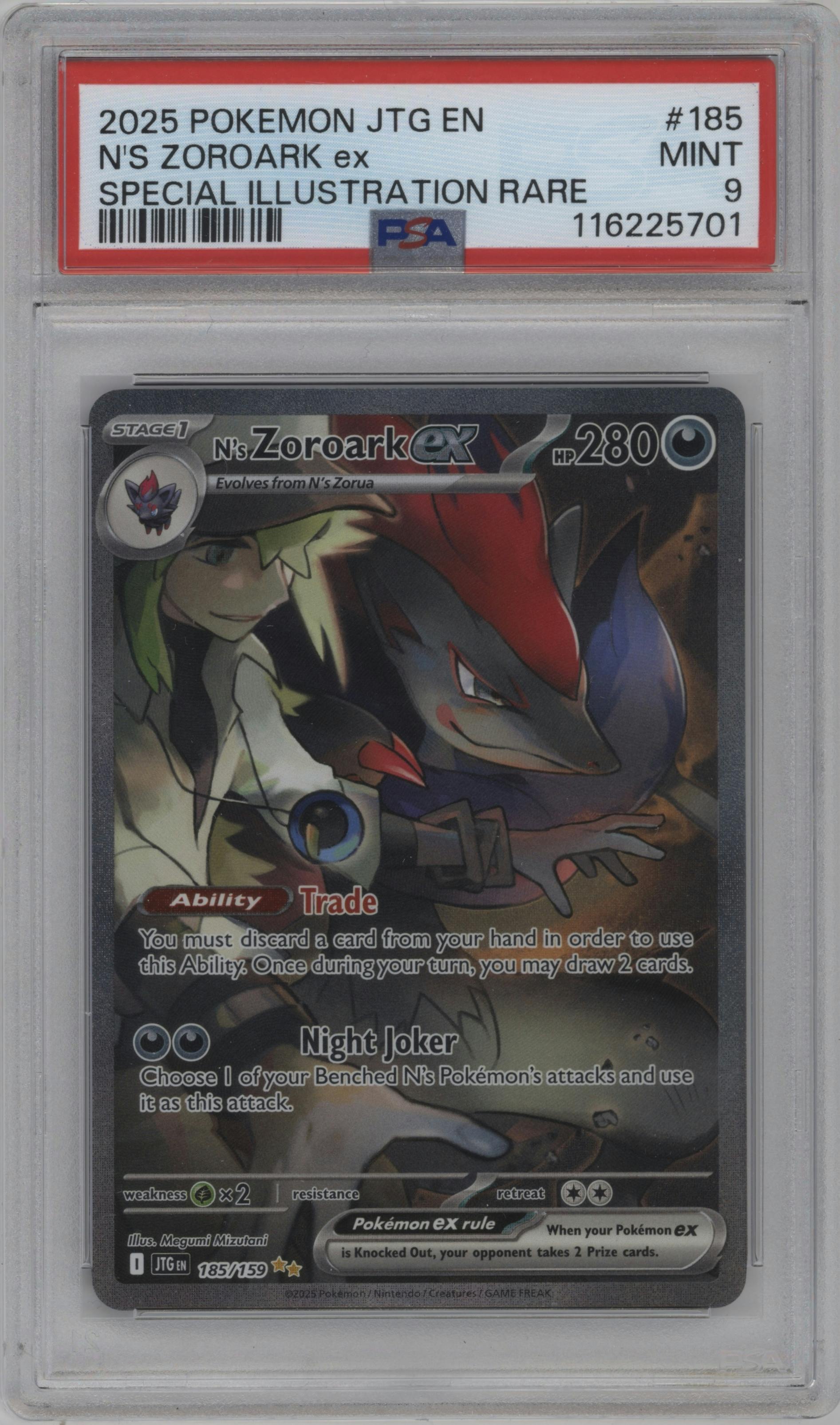 N's Zoroark ex