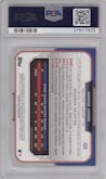 Aaron Judge from the 2015 Bowman Draft set graded by PSA and given an overall grade of 10.