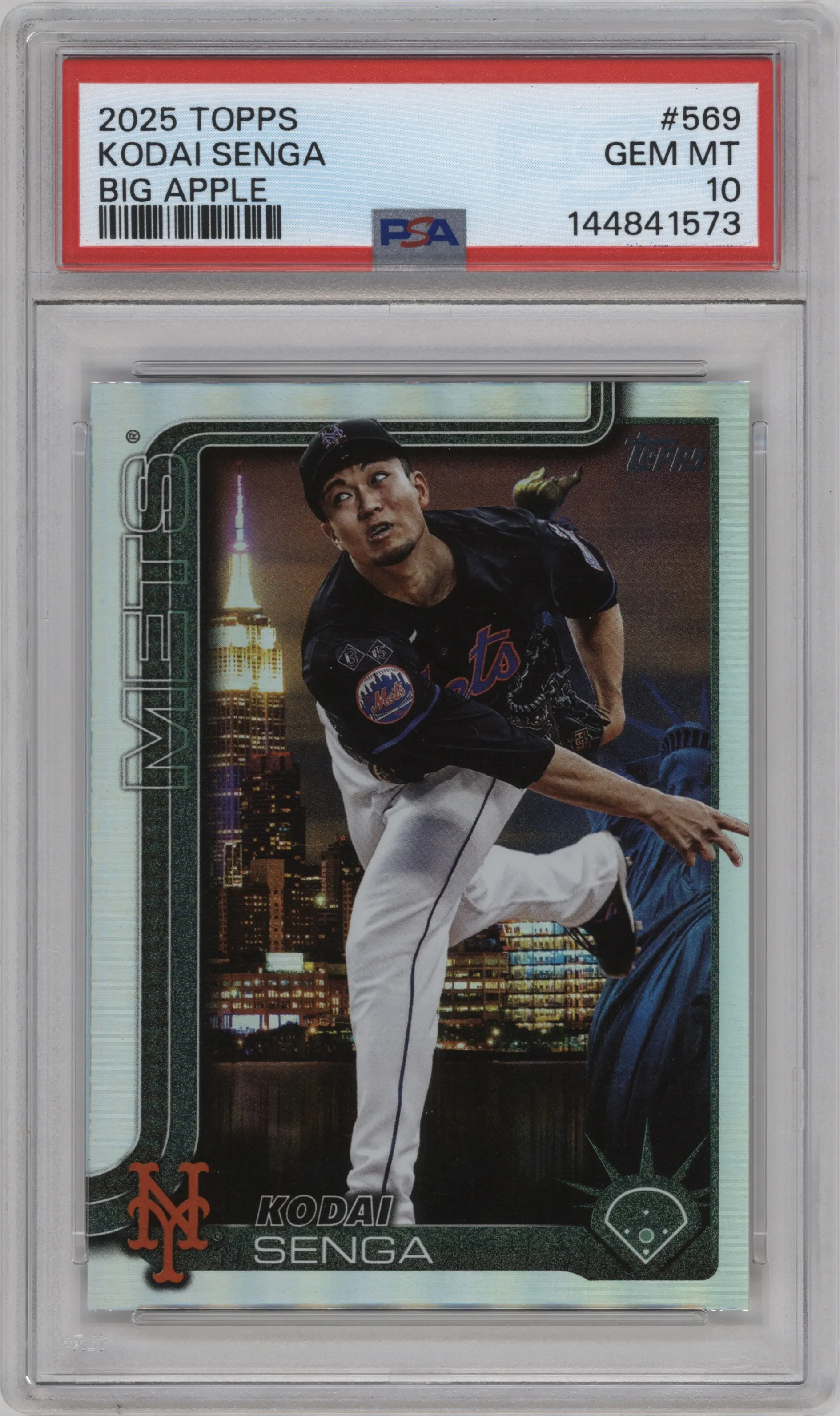 2025 Topps Kodai Senga Big Apple #569 PSA 10