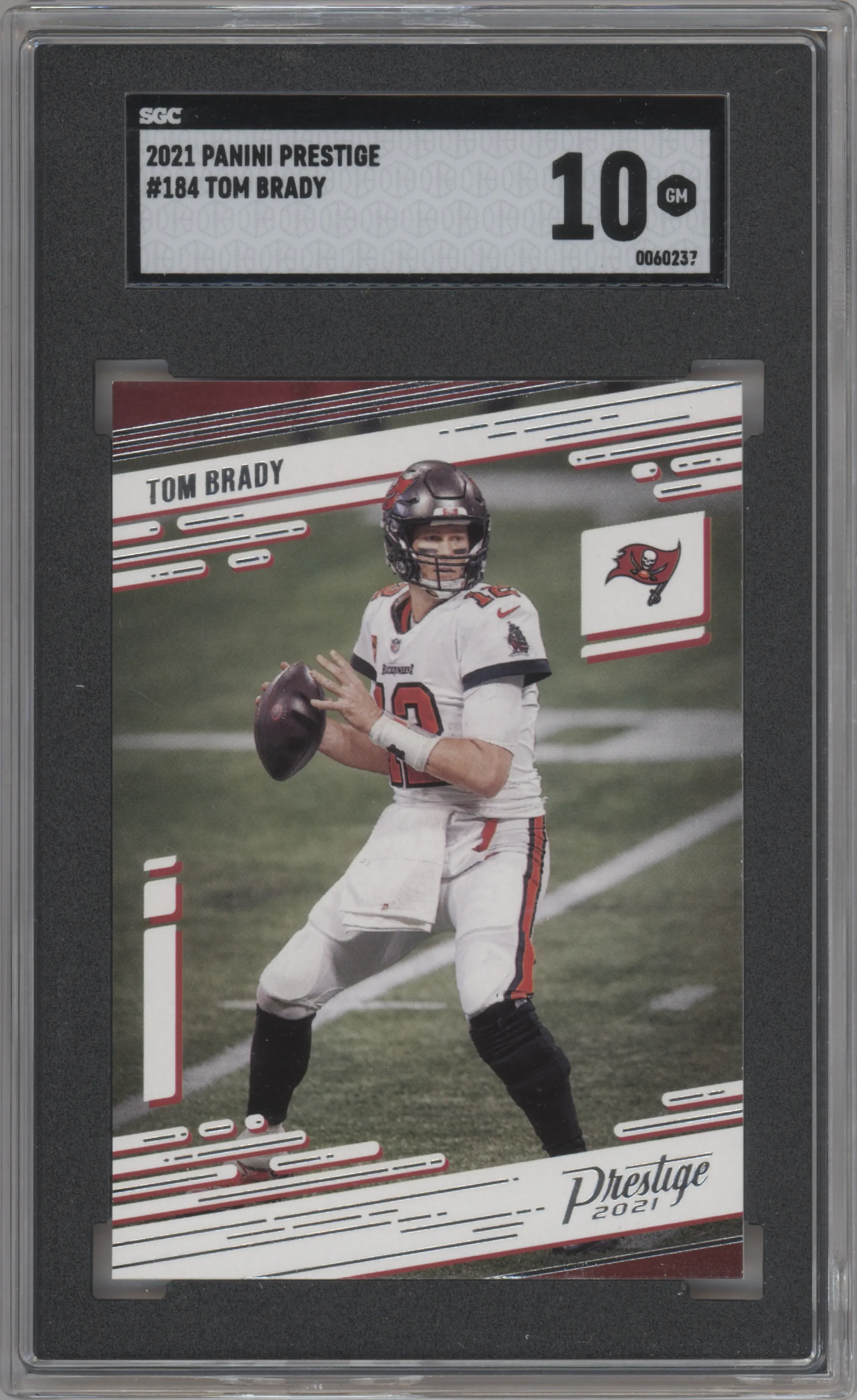 2021 Panini Prestige Tom Brady SGC 10