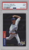 Clayton Kershaw from the 2008 Upper Deck Timeline set graded by PSA and given an overall grade of 9.