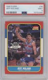 Jeff Ruland from the 1986-87 Fleer set graded by PSA and given an overall grade of 9.