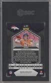 Bo Nix from the 2024 Panini Mosaic set graded by SGC and given an overall grade of 10.