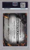 Vladimir Guerrero Jr. from the 2022 Topps Fire  set graded by PSA and given an overall grade of 9.