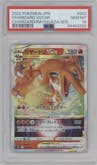 Charizard VSTAR from the 2022 Pokemon JPN set graded by PSA and given an overall grade of 10.