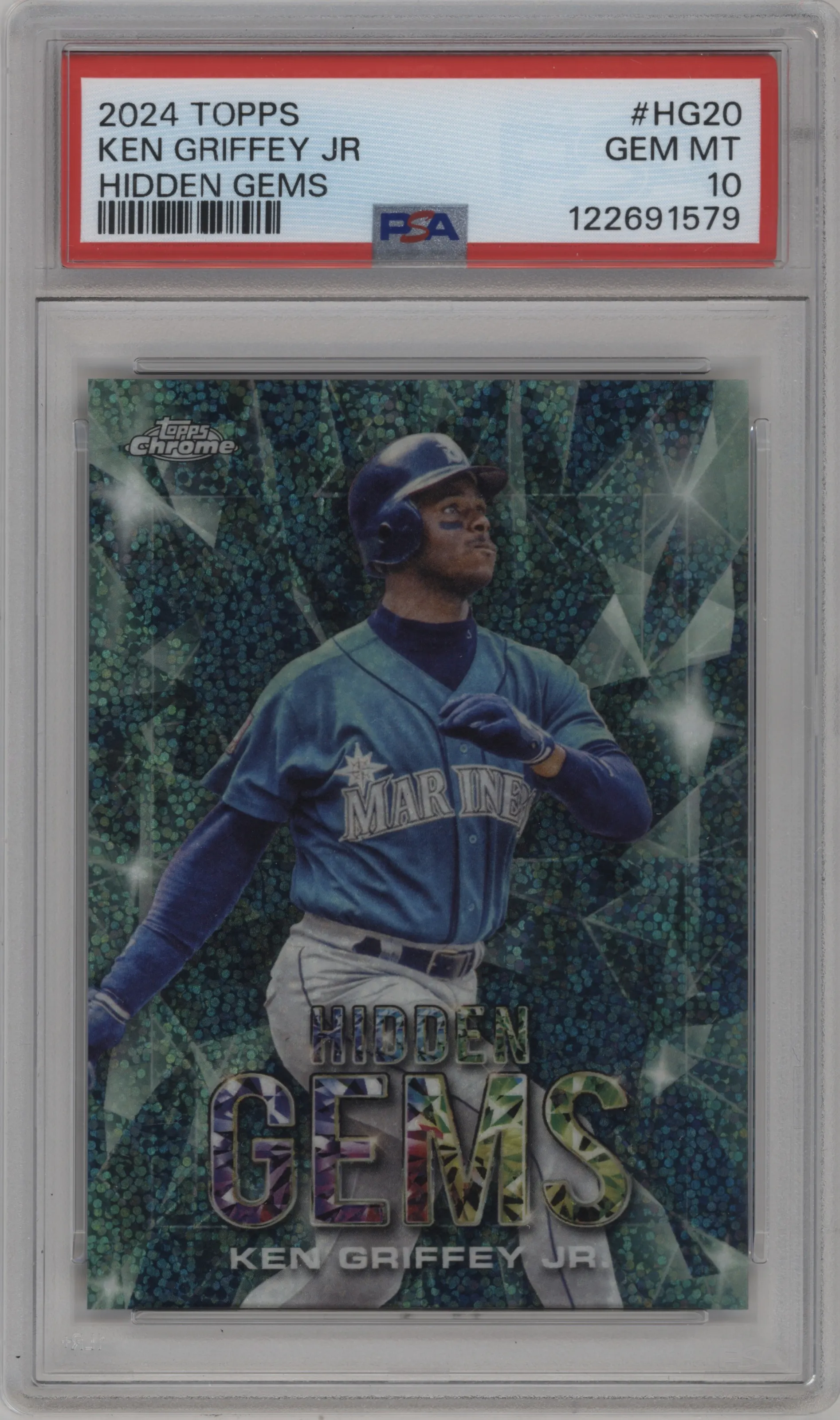 2024 Topps TC Hidden Gems Ken Griffey Jr. #HG-20 PSA 10