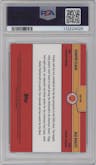 Ace Bailey/Cooper Flagg from the 2024 Topps Chrome McDonald's All-American set featuring a Blue RayWave Refractor parallel graded by PSA and given an overall grade of 10.