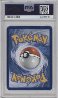 M Charizard EX from the 2016 Pokemon XY set graded by PSA and given an overall grade of 10.