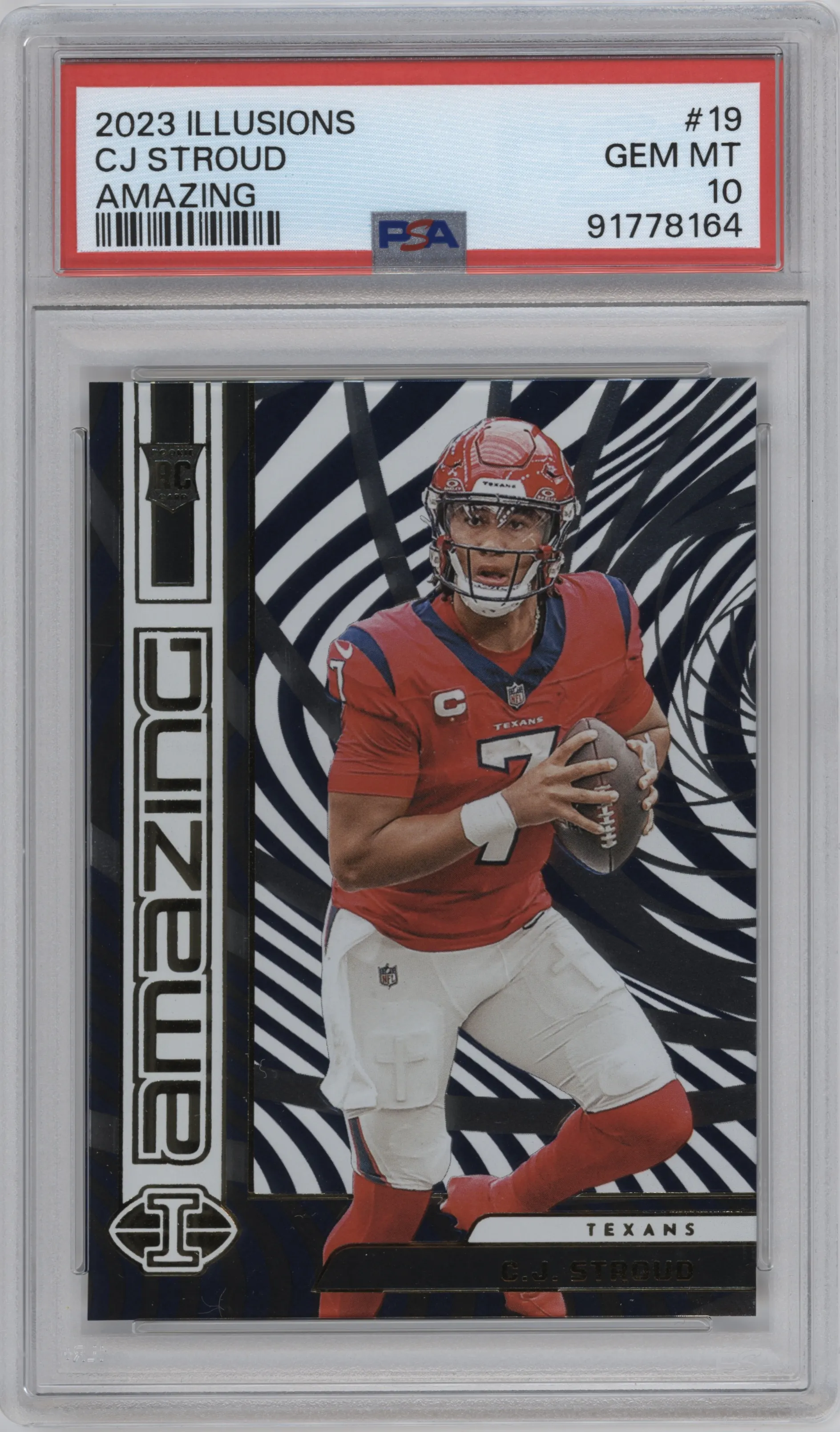 2023 Panini Illusions Amazing C.J. Stroud #19 PSA 10