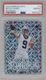 Bryce Young from the 2023 Donruss Optic set graded by PSA and given an overall grade of 10.