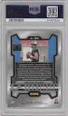 Bryce Young from the 2023 Panini Prizm set featuring a Black/White Checker parallel graded by PSA and given an overall grade of 10.